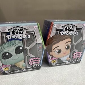 Star Wars‎ Doorables 10" Puffables Plush, Lot Of 2, Blind Boxes
